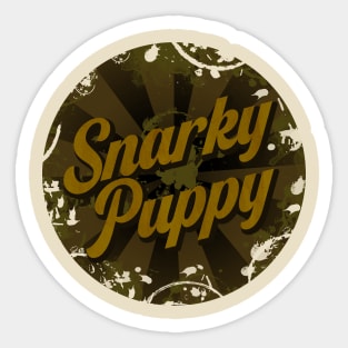 snarky puppy Sticker